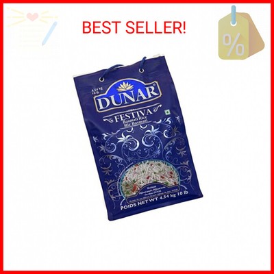 Dunar - Festiva Pusa Basmati Rice, 10 Lb