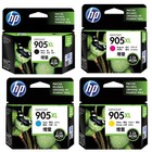 GENUINE Original HP 905XL 4 Colours Value Pack Option Ink Cartridge Toner