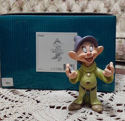 Disney~WDCC~SNOW WHITE~DOPEY~BEDAZZLED~46228/1217980~NIB/COA/LE