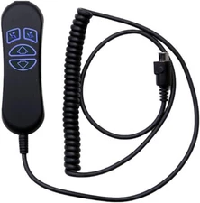 4 Button 5 Pin Power Recliner Remote Lift Chair Hand Control with USB Backlight