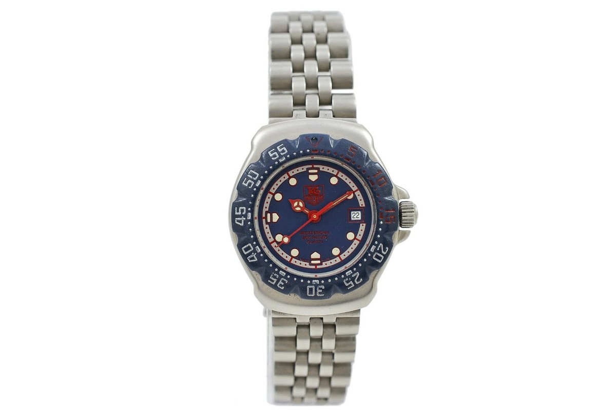 TAG Heuer  タグホイヤー  フォーミュラ1  WA1410 ネイビー 稼働品 TAG Heuer タグホイヤー フォーミュラ1 WA1410 ネイビー