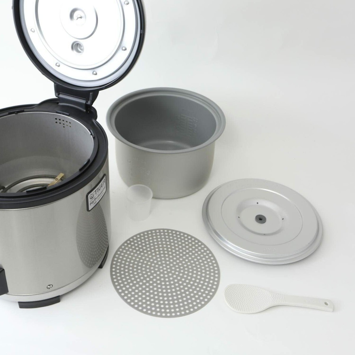Tiger Rice Cooker JNO-A361 Commercial Stainless 100V: 50 ~ 60Hz