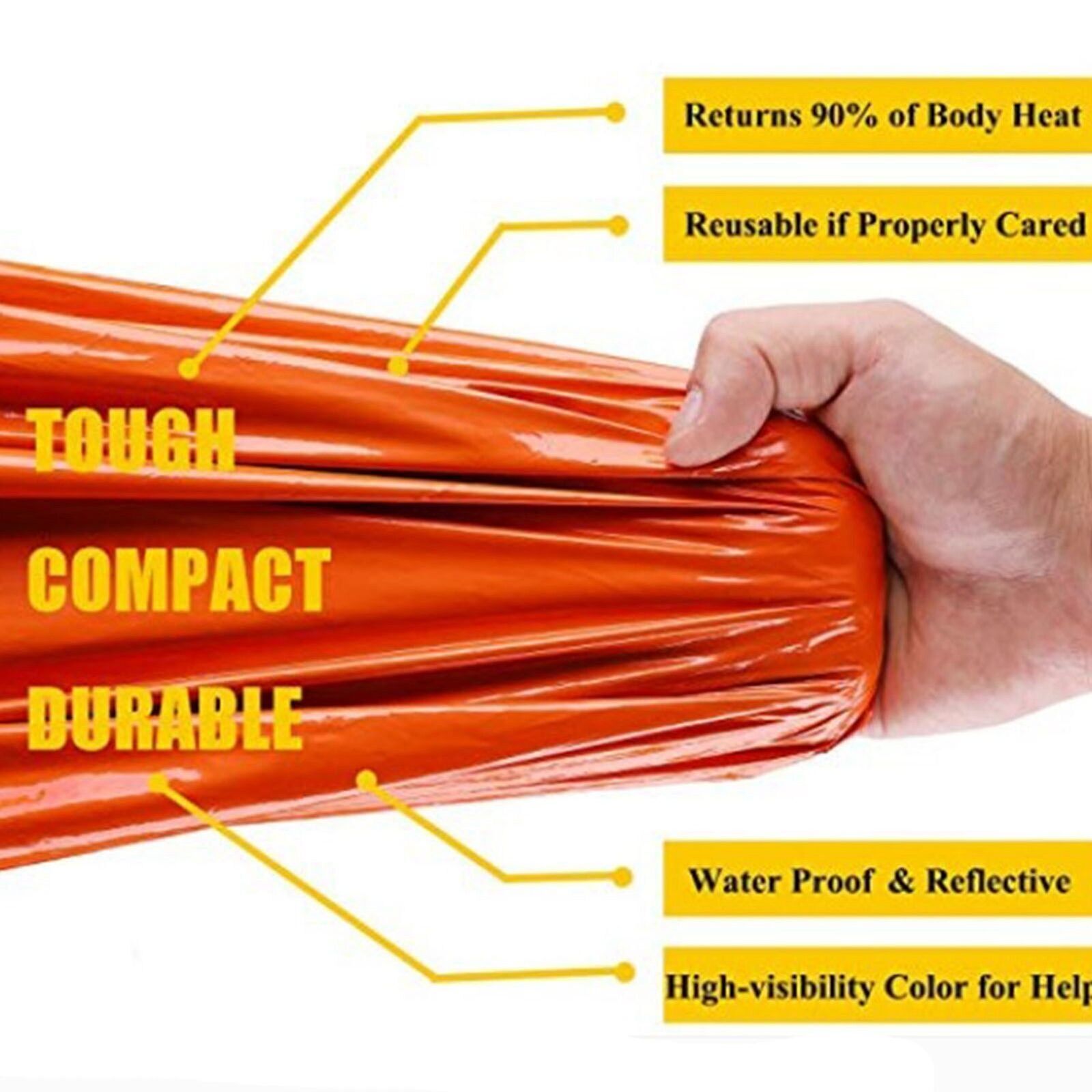 Emergency Blankets Portable Waterproof Survival Emergency Sleeping Bag