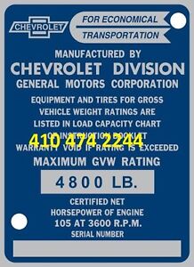 Gm Truck Vin Decoder Chart