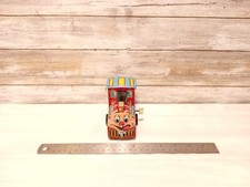 Vintage Tin Wind Up Toy Friction Train Locomotive Made In Japan OEM