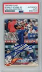 Ronald Acuna Jr 2018 Topps Series 2 Autograph Rookie Card #698 PSA/DNA