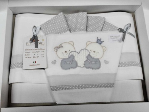 Compose Maxi Culla compatibile Next To Me SET Lenzuola 100% COTONE MADE IN ITALY - Foto 7 di 7