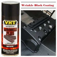 Black Wrinkle Satin Coating Exhaust Valve Cover Shifter Engine High Temp Paint