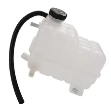 Coolant Recovery Tank Overflow Reservoir w/15PSI Cap For Chevy Cadillac H2 GMC 
