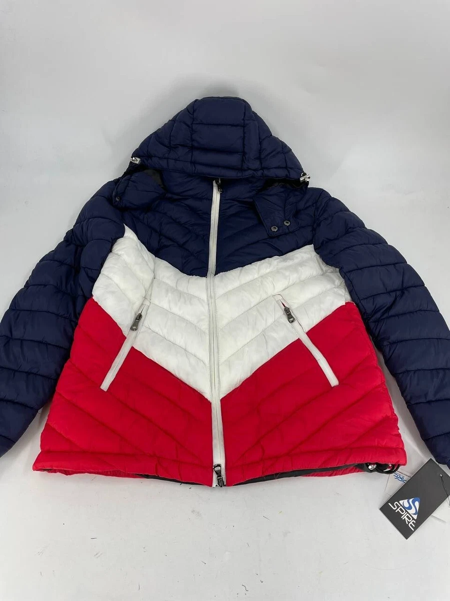 Spire By Galaxy Men's Heavyweight Quilted Hooded Puffer Bubble Jacket, size  S | eBay
