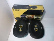 Kicker 46CSC6934 CSC693 Car Audio 6x9 3-Way Full Range Stereo Speakers (Pair)