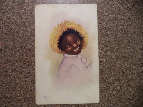 VINTAGE BLACK AMERICANA CARD, 1905 Swift's Pride Soap Victorian Trade Card
