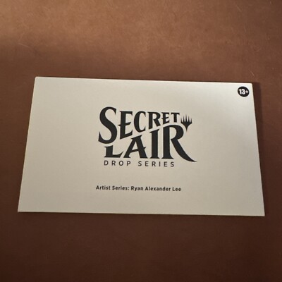 MTG Secret Lair Drop Series Artist Series: Ryan Alexander Lee NON-FOIL