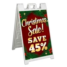 CHRISTMAS SALE SAVE 45% Signicade 24x36 A Frame Sidewalk Sign Double Sided
