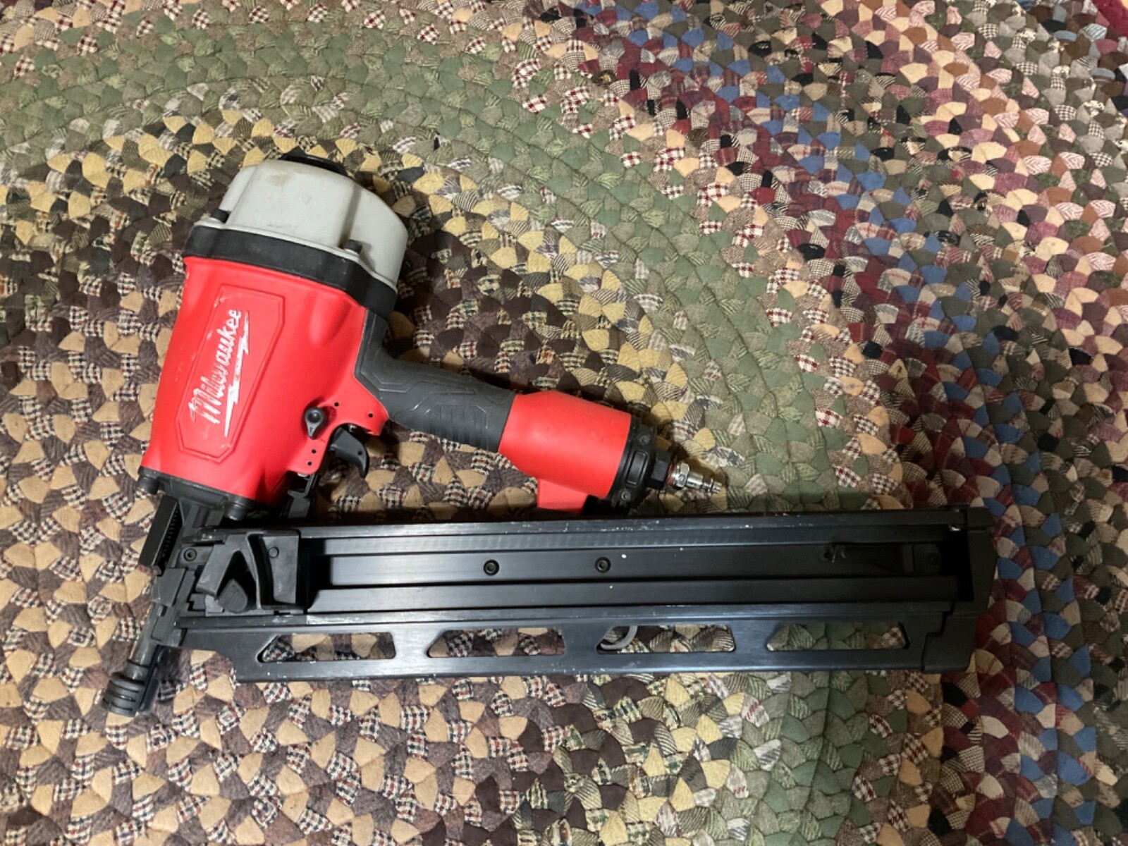 Milwaukee 21Degree Pneumatic Framing Nailer, Light use 2”3.5” eBay