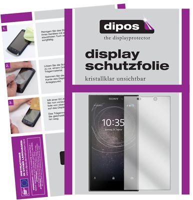 6x Schutzfolie für Sony Xperia L2 klar Displayschutzfolie Folie Display Schutz