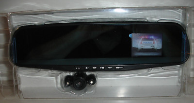 720P Rearview Mirror Car DVR Dual Dash Camera Front or Rear HD Video Recorder
