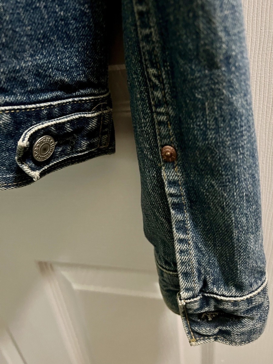 Levi's 71507XX Denim Jacket 38 Vintage Made In Japan Jean Levi's 71507XX Denim Jacket 38 Vintage Made In Japan Jean