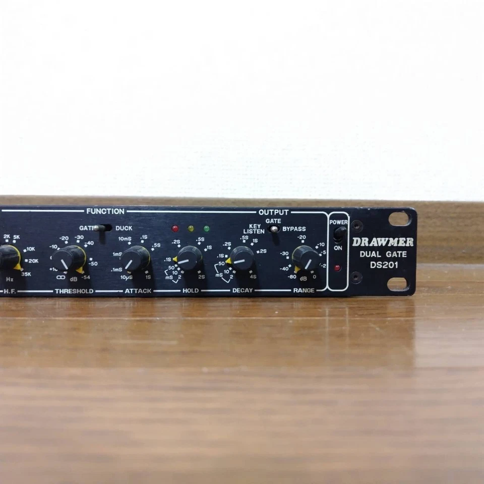 Drawmer DS-201 2-Channel Noise Gate DS201 Stereo Dynamics Processing Working F/S - Image 4 of 4