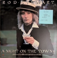 Rod Stewart A Night On The Town Vinyl Record LP VG/VG RVLP1 1978