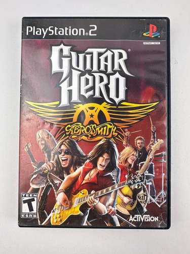 4 Game Lot Guitar Hero PS2 Games GH, GHII, GHIII, GH Aerosmith Missing 2 Manuals - Picture 17 of 22