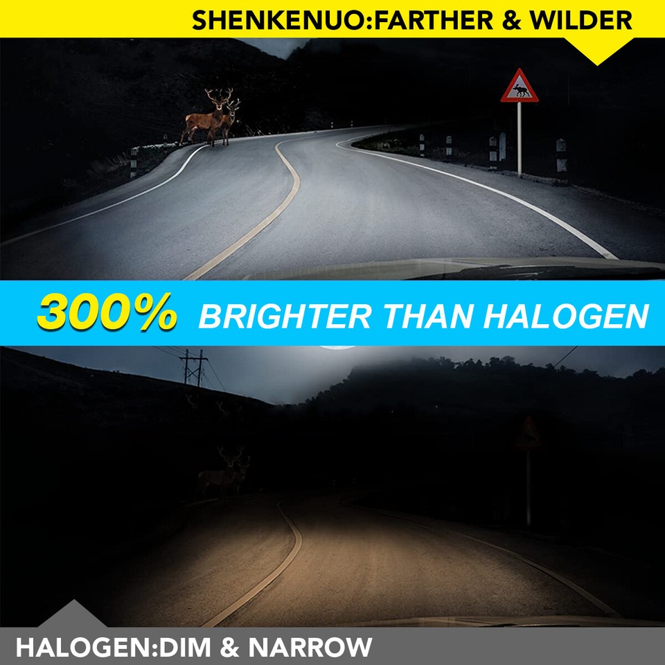 H7 LED Headlights Bulb Low Conversion Beam Kit Super Bright - Foto 11