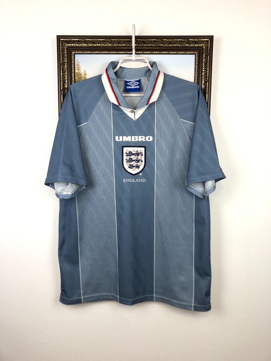 England Away football shirt 1995 Umbro Soccer Jersey Mens