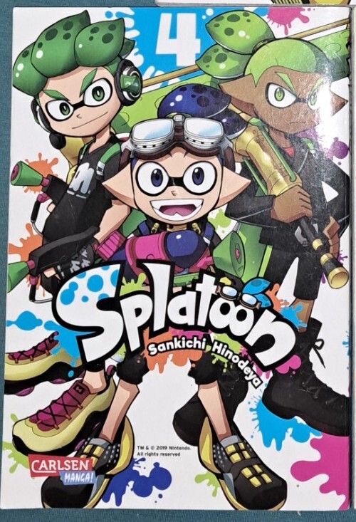 Thumbnail - Splatoon Band 4 Carlsen Manga Ungelesen Erstauflage 2019