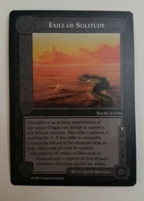 MIDDLE-EARTH CCG MECCG EXILE OF SOLITUDE THE DRAGONS METD TD RARE LOTR CARD GAME