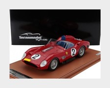 TECNOMODEL TM18-261E FERRARI - 250TR TESTAROSSA 3.0L V12 SPIDER TEAM SCUDERIA FE
