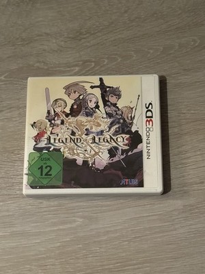 The Legend of Legacy Nintendo 3DS OVP + Anleitung