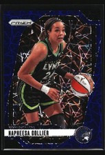 Napheesa Collier 2024 Panini Prizm WNBA Blue Velocity Prizms #26 Minnesota Lynx