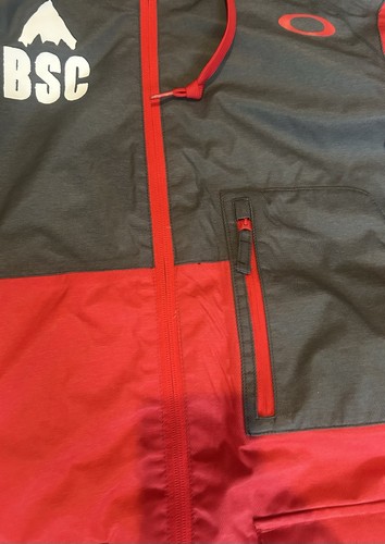 Oakley Red/ Grey Snowboarding Fleece Lined Jacket Men’s Large Vgc Please Read - Picture 7 of 13