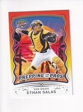 2025 Panini PROSPECT EDITION PREPPING FOR THE PROS ETHAN SALAS (BT3)