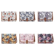 Baby Portable Changing Pad - Flower Lightweight Foldable Baby Changing Mat