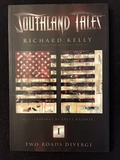 SOUTHLAND TALES TWO ROADS DIVERGE RICHARD KELLY 9.0 9.2 BLACK COVER TPB MB7