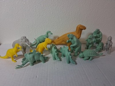 Marx & Invicta Dinosaurs & Prehistoric Animals Figure Lot