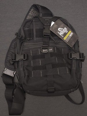 New Maxpedition Malaga Gearslinger Sling Bag 0423B Black