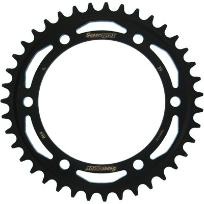 Hochwertiges Stahl-Kettenrad Supersprox 530/39Z schwarz für besten Fahrspaß Yama