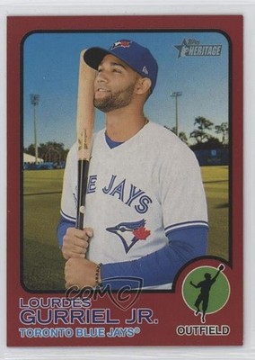 2022 Topps Heritage Target Mega Box Exchange Red Border Lourdes Gurriel Jr s5j