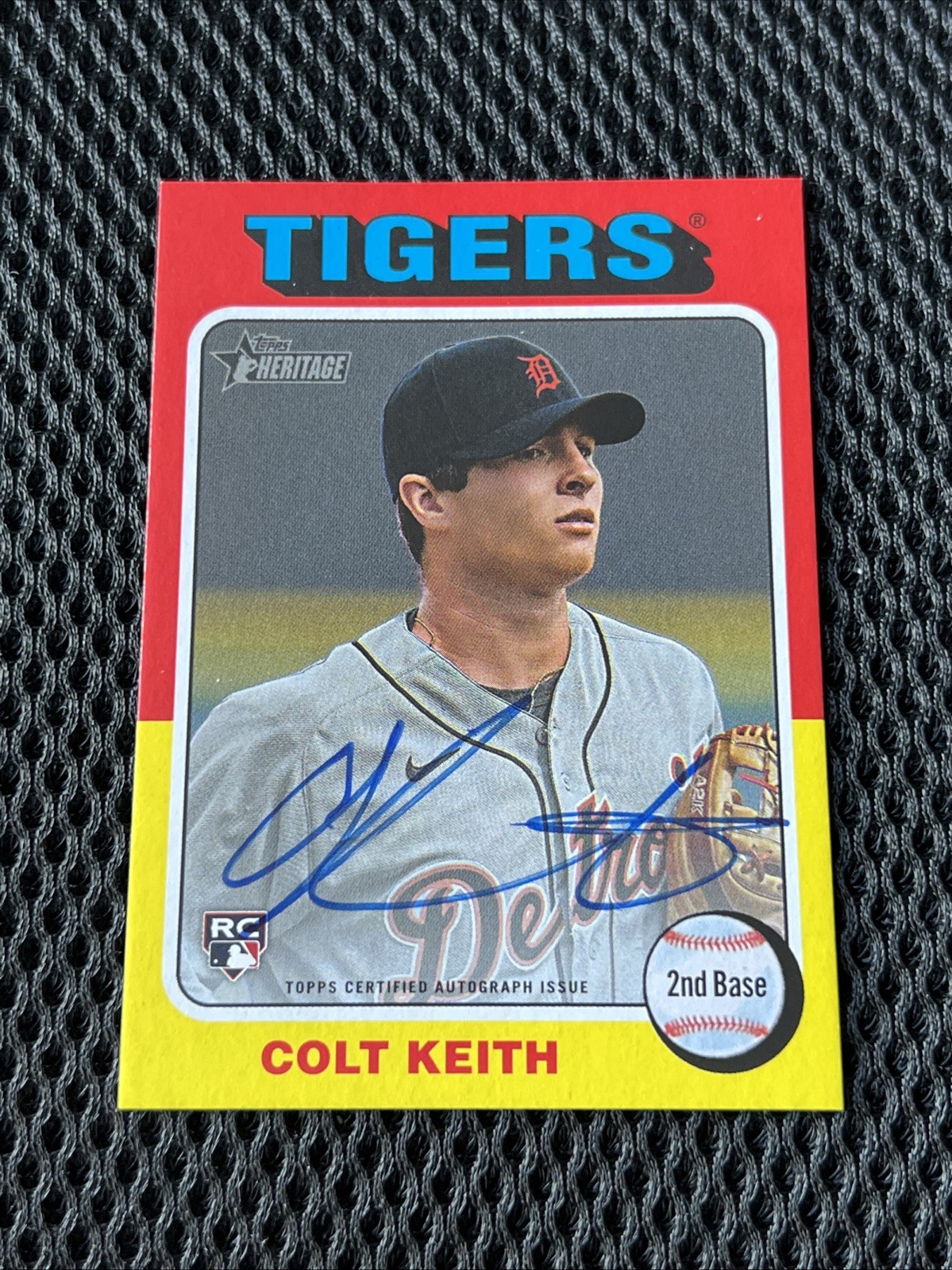 2024 Topps Heritage High Number - Real One Autographs Colt Keith #ROA-DR