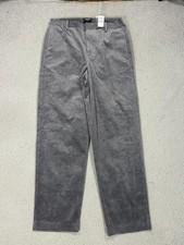Todd Snyder Pants Mens Small Gray Corduroy Trouser Designer Graystone NWT