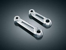 Kuryakyn 4060 Motorcycle Foot Control 4-1/2" Short Arms Chrome Pair