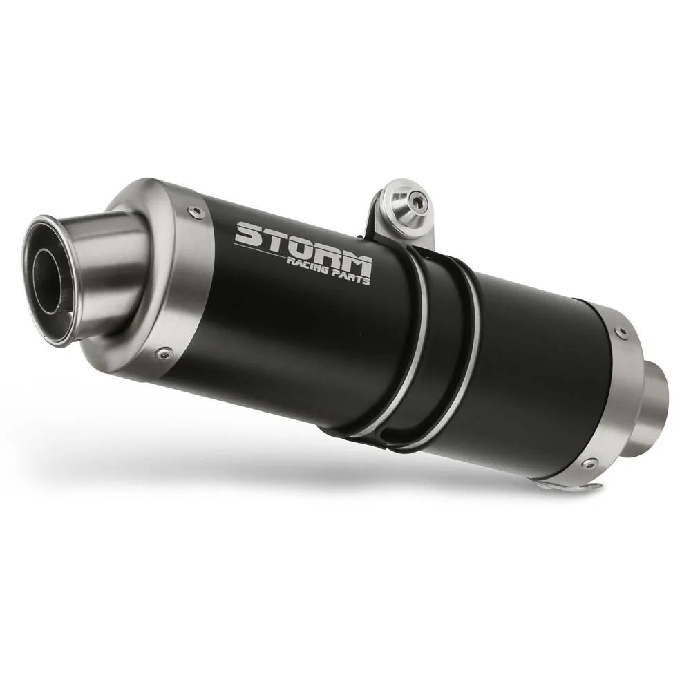Exhaust Storm by Mivv Muffler Gp Nero Steel for Yamaha Yzf 1000 R1 1998 > 2001