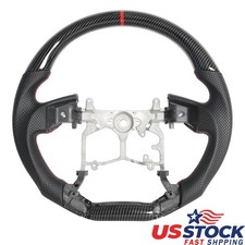 Hydro Dip Carbon Fiber Steering Wheel For Toyota Tacoma 4runner Tundra 2010-2023 Hydro Dip Carbon Fiber Steering Wheel For Toyota Tacoma 4runner Tundra 2010-2023