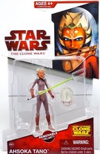AHSOKA TANO IN SPACE SUIT CW23 STAR WARS THE CLONE WARS COLLECTION 2009 HASBRO