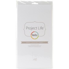 Project Life Photo Pocket Pages 12/Pkg-Design H - 2 Pack