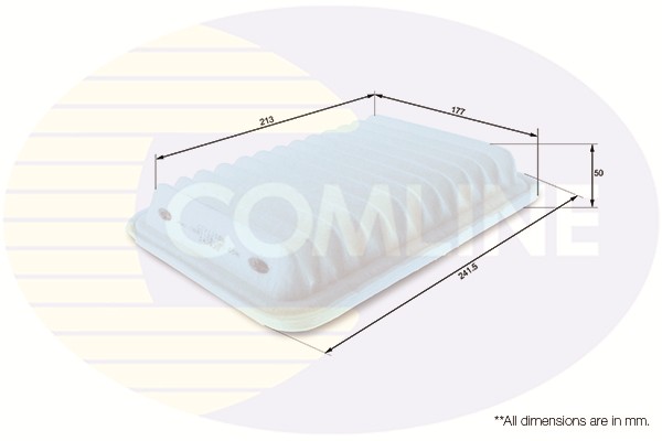 COMLINE CTY12186 Air Filter for LEXUS,TOYOTA