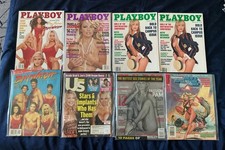 Playboy - PAMELA ANDERSON LOT 8 Oct. 1989 (2) Jan. 2007, Penthouse Baywatch Mag!