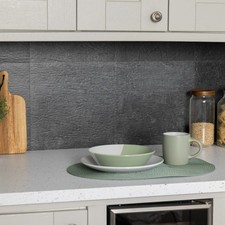 d-c-fix Dark Slate 30.5cm x 30.5cm Self-adhesive Vinyl Wall Tiles